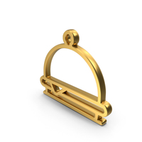 Food Tray Gold Symbol PNG & PSD Images