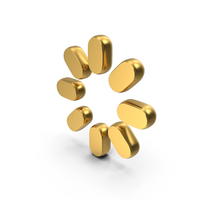Loading Gold Symbol PNG & PSD Images