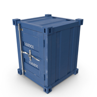 Carlingue Sea Container Nightstand PNG & PSD Images