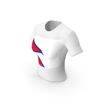 Nepal Country Flag Paint On T Shirt Women PNG & PSD Images