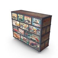 Chest Of Drawers Retro Car PNG & PSD Images