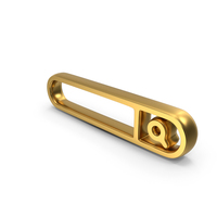 Search Bar Gold Symbol PNG & PSD Images