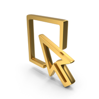 Select File Gold Symbol PNG & PSD Images