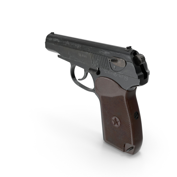 Makarov Pistol Laying Png Images & Psds For Download | Pixelsquid ...