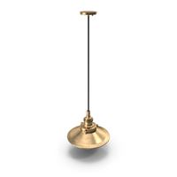 20th Century Factory Filament Metal Single Pendant PNG & PSD Images