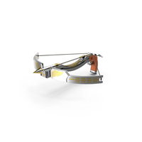 Crossbow Gun Silver PNG & PSD Images