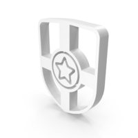Circle Star Shield Secure Design PNG & PSD Images