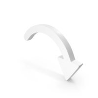 Down Semi Circular Arrow PNG & PSD Images