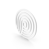 Finger Print Scan Icon PNG & PSD Images