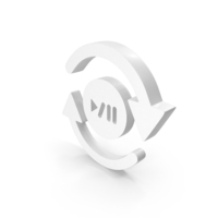 Play Pause Coin Refresh Repeat Arrows Design PNG & PSD Images
