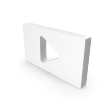 Rectangular Play Shape Design PNG & PSD Images
