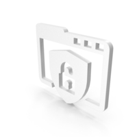 Secure Lock Shield Web Page PNG & PSD Images