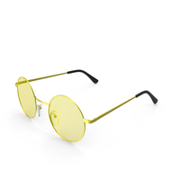 Yellow Lenses Glasses PNG & PSD Images