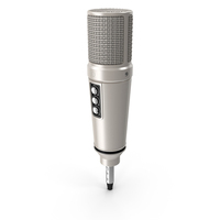 Professional Studio Condenser Microphone PNG & PSD Images