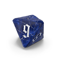 D8 Die Blue PNG & PSD Images