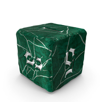 D6 Die Green PNG & PSD Images