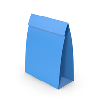 Blue Paper Bag PNG & PSD Images
