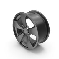 Wheel Black Mid PNG & PSD Images