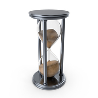 Steel Hourglass Timer PNG & PSD Images