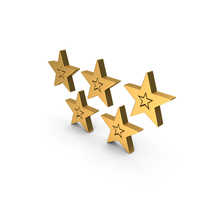 Five Star Rating Center Star PNG & PSD Images
