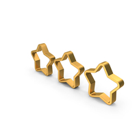 3 Round Star Frame Rating PNG & PSD Images