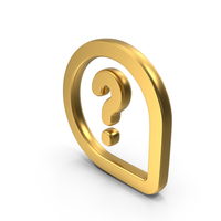 Anonymous Message Gold Symbol PNG & PSD Images