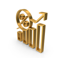 Percentage Offer Bar Graph Growth Stock PNG & PSD Images