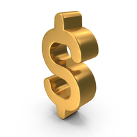 Simple Dollar Sign PNG & PSD Images