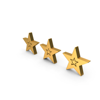 Three Star Rating Center Star PNG & PSD Images