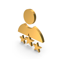 User Three Star PNG & PSD Images