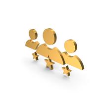 Users Three Stars Rating PNG & PSD Images