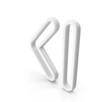 Back Music White Symbol PNG & PSD Images