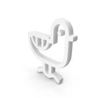 Seagull White Symbol PNG & PSD Images