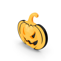 Orange Pumpkin Icon PNG & PSD Images