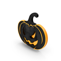 Black Pumpkin Icon PNG & PSD Images