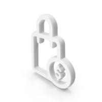 Dollar Shopping Bag White Symbol PNG & PSD Images