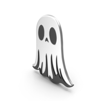 White Ghost Icon PNG & PSD Images