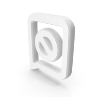 Block Chat White Symbol PNG & PSD Images