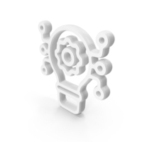 Light Bulb Idea White Symbol PNG & PSD Images
