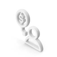 User Cash White Symbol PNG & PSD Images