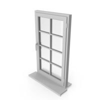 Classic Casement Window PNG & PSD Images