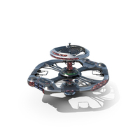 Futuristic Space Station Concept PNG & PSD Images