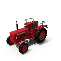Mahindra 595DI Turbomax Tractor PNG & PSD Images