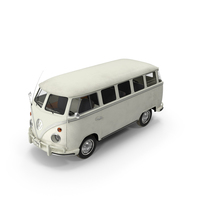 Vintage Volkswagen Type 2 Transporter Bus PNG & PSD Images