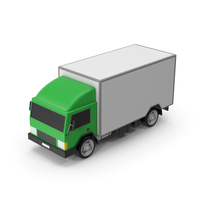 Green Cartoony Truck PNG & PSD Images