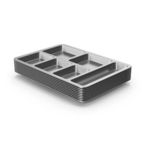 Steel Food Tray PNG & PSD Images