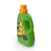 Liquid Laundry Detergent Bottle Cleaning Product Green PNG & PSD Images