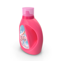 Liquid Laundry Detergent Bottle Cleaning Product Pink PNG & PSD Images