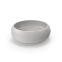 Empty White Porcelain Bowl PNG & PSD Images