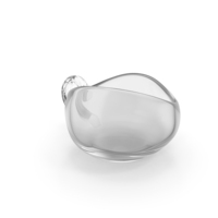 Unique Warped Crystal Glass With Handle PNG & PSD Images